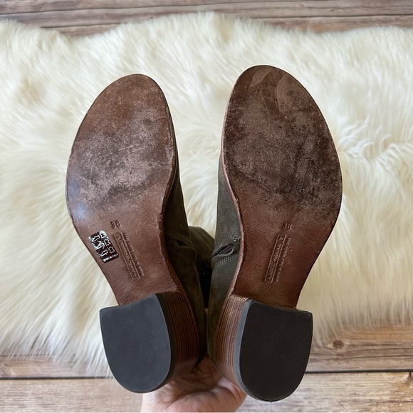 Alberto Fermani Suede Leather Boots Sz 38/7.5 Made In Italy - Picture 8 of 10